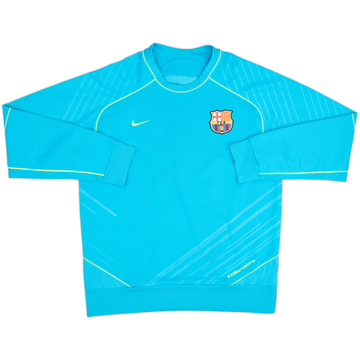 2007-08 Barcelona Nike Sweat Top - 10/10 - (L)