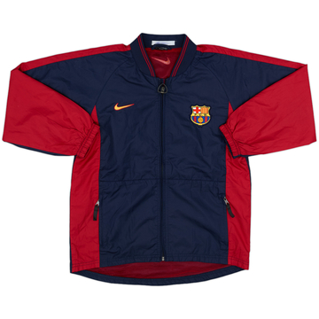 1999-00 Barcelona Nike Track Jacket - 8/10 - (M.Boys)