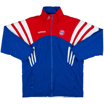 1995-97 Bayern Munich adidas Padded Bench Coat - 7/10 - (L/XL)
