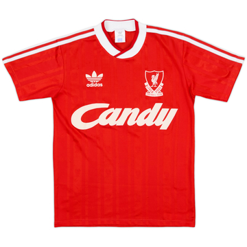 1988-89 Liverpool Home Shirt - 8/10 - (S)