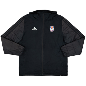 2018 Albirex Niigata adidas Bench Coat - 9/10 - (M)