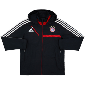 2013-14 Bayern Munich adidas Hooded Track Jacket - 8/10 - (L)