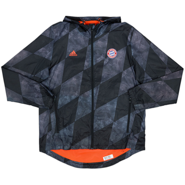 2016-17 Bayern Munich adidas Hooded Rain Jacket - 9/10 - (L)