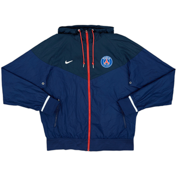 2015-16 Paris Saint-Germain Nike Hooded Track Jacket - 7/10 - (L)