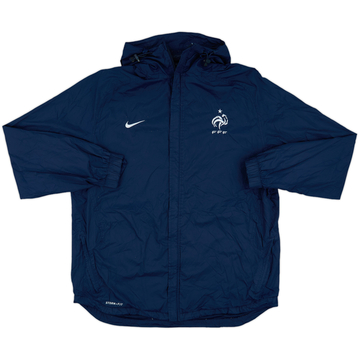 2011-12 France Nike Hooded Rain Jacket - 8/10 - (XL)