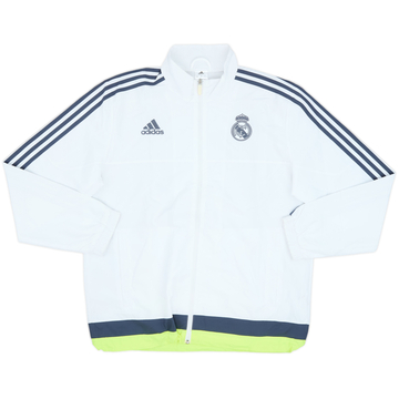 2015-16 Real Madrid adidas Track Jacket - 9/10 - (L)