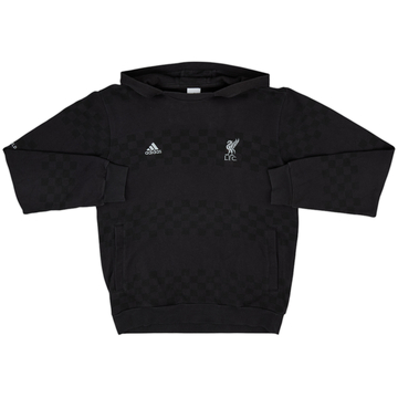 2008-09 Liverpool adidas Hooded Top - 8/10 - (M)