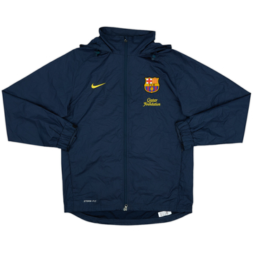 2012-13 Barcelona Nike Hooded Rain Jacket - 9/10 - (M)