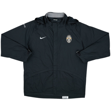 2006-07 Juventus Nike Hooded Rain Jacket - 9/10 - (M)