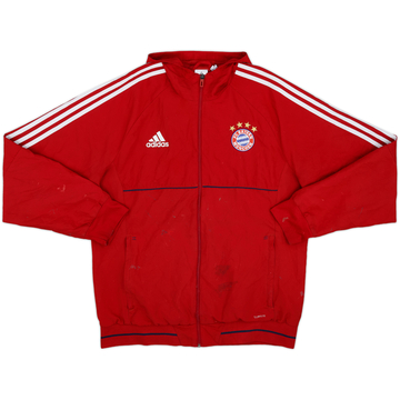 2017-18 Bayern Munich adidas Hooded Track Jacket - 5/10 - (L)