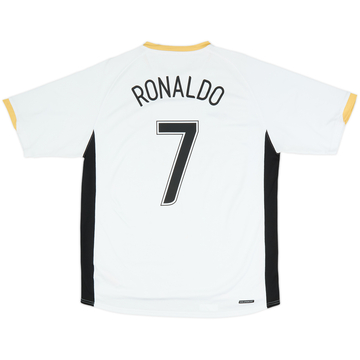 2006-08 Manchester United Away Shirt Ronaldo #7 - 5/10 - (XL)