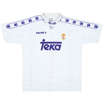 1994-96 Real Madrid Home Shirt - 8/10 - (L)