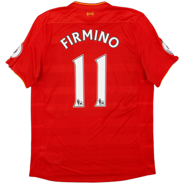 2016-17 Liverpool Home Shirt Firmino #11 - 7/10 - (L)