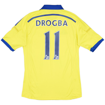 2014-15 Chelsea Away Shirt Drogba #11 - 8/10 - (S)