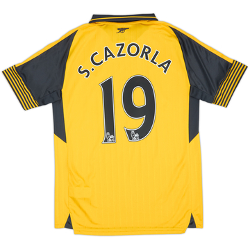 Camiseta de visitante del Arsenal 2016-17 S.Cazorla #19 - 9/10 - (M)