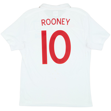 2009-10 England 'South Africa' Home Shirt Rooney #10 - 9/10 - (L)
