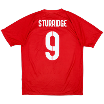 2014-15 England Away Shirt Sturridge #9 - 6/10 - (L)