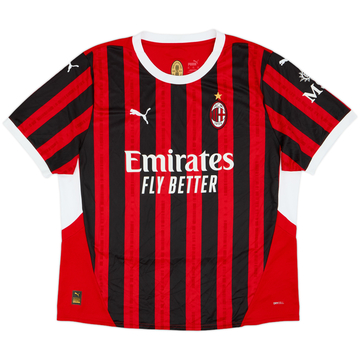 2024-25 AC Milan Home Shirt - 10/10 - (XXL)