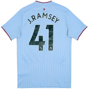2022-23 Aston Villa Away Shirt J.Ramsey #41 - 7/10 - (S)