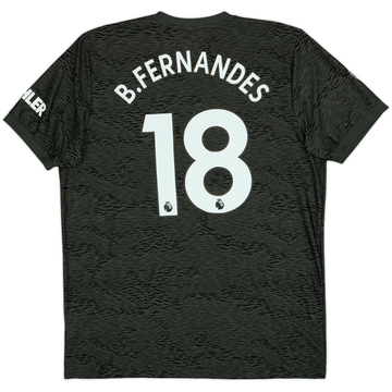 2020-21 Manchester United Away Shirt B.Fernandes #18 - 8/10 - (XL)