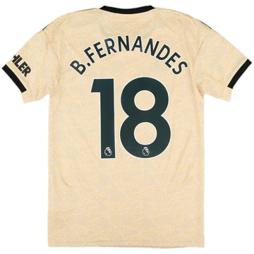 2019-20 Manchester United Away Shirt B.Fernandes #18 - 10/10 - (XS)