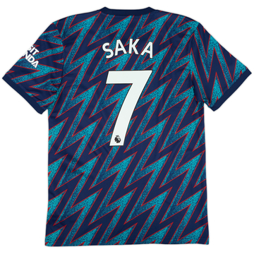 2021-22 Arsenal Third Shirt Saka #7 - 10/10 - (S)