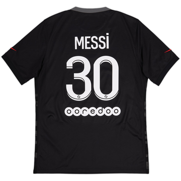 2021-22 Paris Saint-Germain Third Shirt Messi #30 - 8/10 - (M)