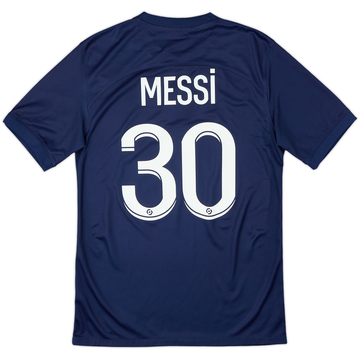 2022-23 Paris Saint-Germain Home Shirt Messi #30 - 7/10 - (S)