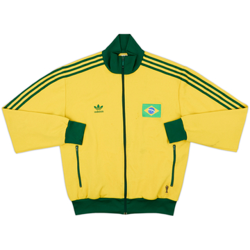 2006-07 Brazil adidas Originals Retro Track Jacket - 6/10 - (L)
