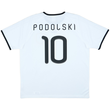 2010-11 Germany Basic Home Shirt Podolski #10