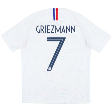 2018 France Away Shirt Griezmann #7 - 8/10 - (M)