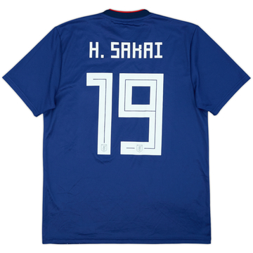 2018-19 Japan Home Shirt H. Sakai #19 - 8/10 - (M)