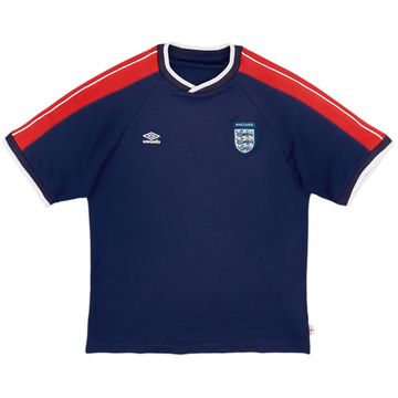 2000-01 England Umbro Training Shirt - 8/10 - (M)