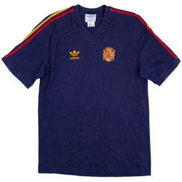 2000-01 Spain adidas Cotton Tee - 9/10 - (S)