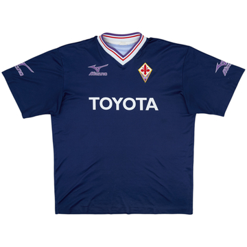 2001-02 Fiorentina Mizuno Training Shirt - 8/10 - (L)