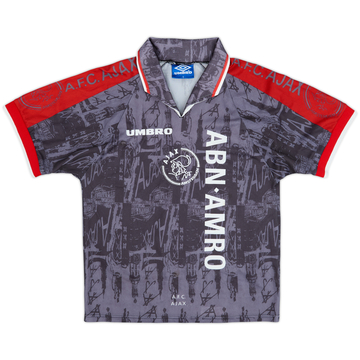 1996-97 Ajax Away Shirt Kluivert #9 - 8/10 - (S)
