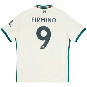 2021-22 Liverpool Away Shirt Firmino #9 - 8/10 - (L)