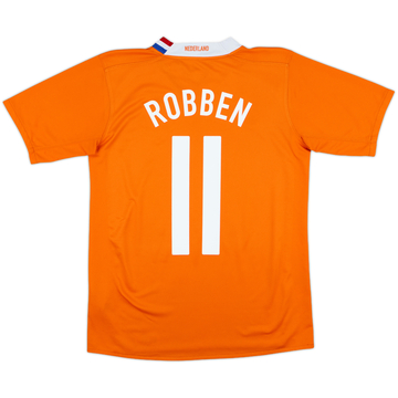 2008-10 Netherlands Home Shirt Robben #11 - 8/10 - (XL.Boys)