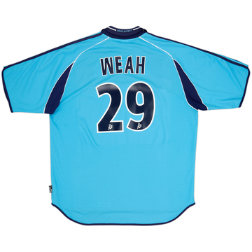 2000-01 Olympique Marseille Away Shirt Weah #29 - 7/10 - (XL)