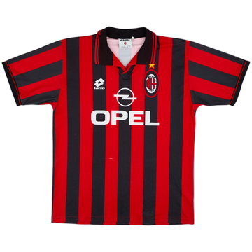 1995-96 AC Milan Home Shirt - 6/10 - (XL)