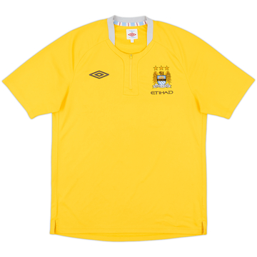 2010-11 Manchester City Umbro 1/4 Zip Training Shirt - 8/10 - (L)