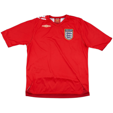 2006-08 England Away Shirt - 4/10 - (L)
