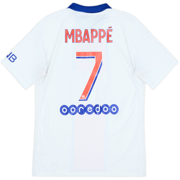 2020-21 Paris Saint-Germain Authentic Away Shirt Mbappe #7 - 9/10 - (S)