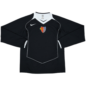 2004-05 FC Basel Away L/S Shirt - 8/10 - (XL)