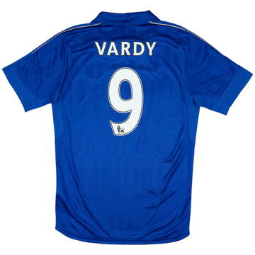 2016-17 Leicester Home Shirt Vardy #9 - 9/10 - (M)