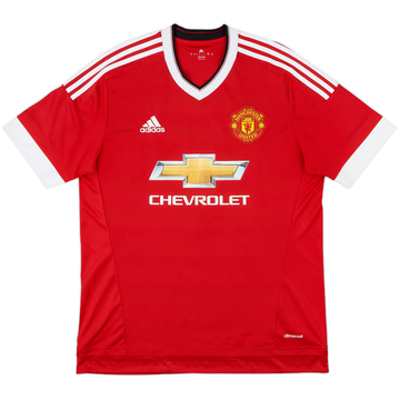2015-16 Manchester United Home Shirt #5 - 5/10 - (L)