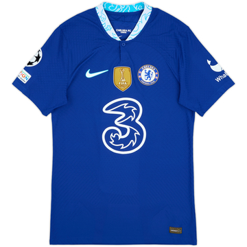 2022-23 Chelsea Authentic Home Shirt - 9/10 - (S)