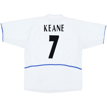 2002-03 Leeds United Home Shirt Keane #7 - 6/10 - (XXL)