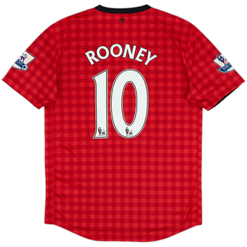 2012-13 Manchester United Home Shirt Rooney #10 - 5/10 - (M)