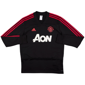 2018-19 Manchester United adidas Drill Top - 10/10 - (L)